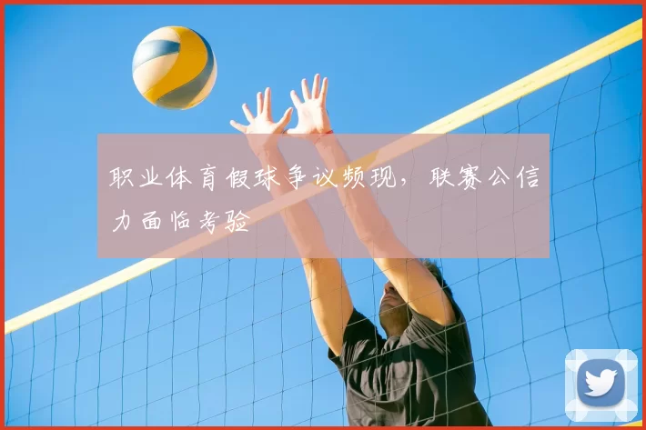 职业体育假球争议频现，联赛公信力面临考验